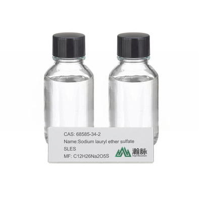 ナトリウムのlaurylエーテルはCAS 68585-34-2 C12H26Na2O5S SLES AESの化学添加物を硫酸化する