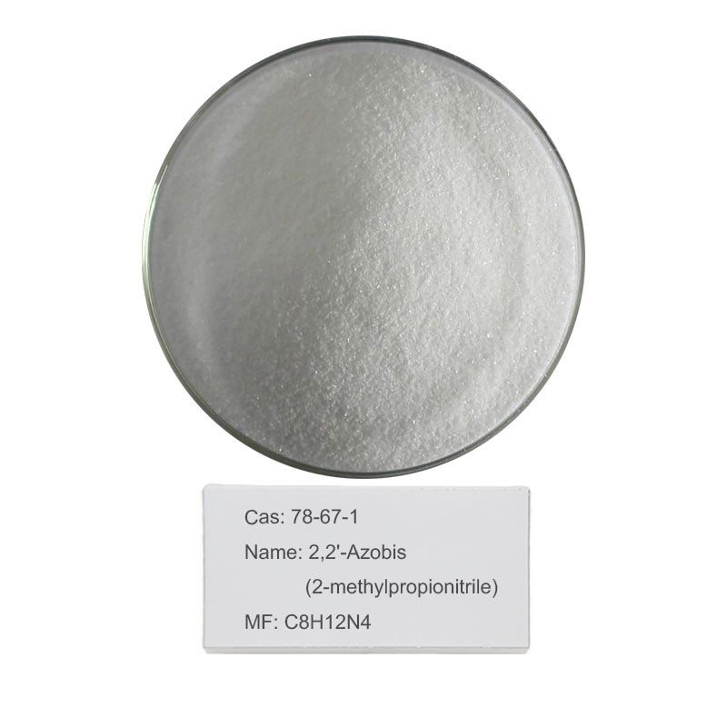 CAS 78-67-1 2,2' - Azobis （2-Methylpropionitrile） AIBN Azo 2のニトリルの有機性過酸化物の創始者