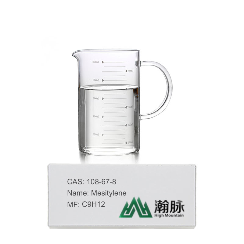 メシチレンの化学添加物の抽出用溶剤の治癒代理店CAS 108-67-8 C9H12 3,5-Dimethyltoluene