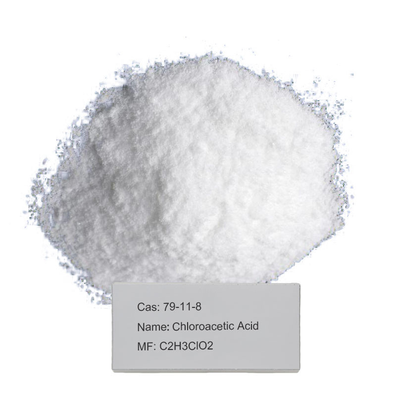 C2H3O2Cl モノクロロエセティック酸 CAS 79-11-8 CMCとグリシンを製造するために使用される化学中産物のために